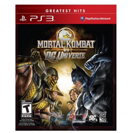 Mortal Kombat vs DC Universe jeu pour ps3