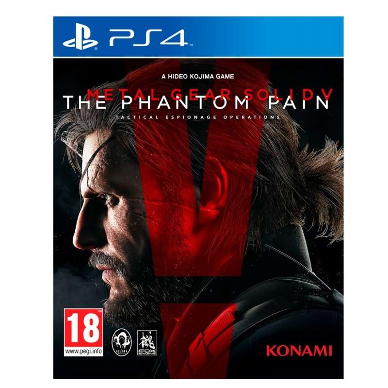 Metal Gear Solid V The Phantom Pain jeux ps4