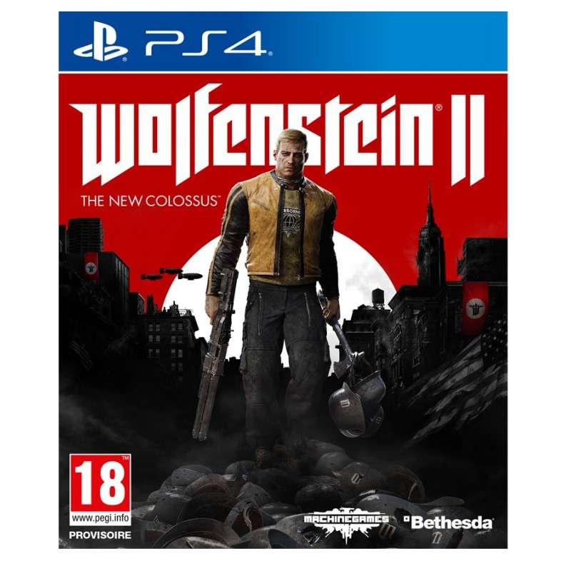 Wolfenstein II:The New Colossus jeux ps4