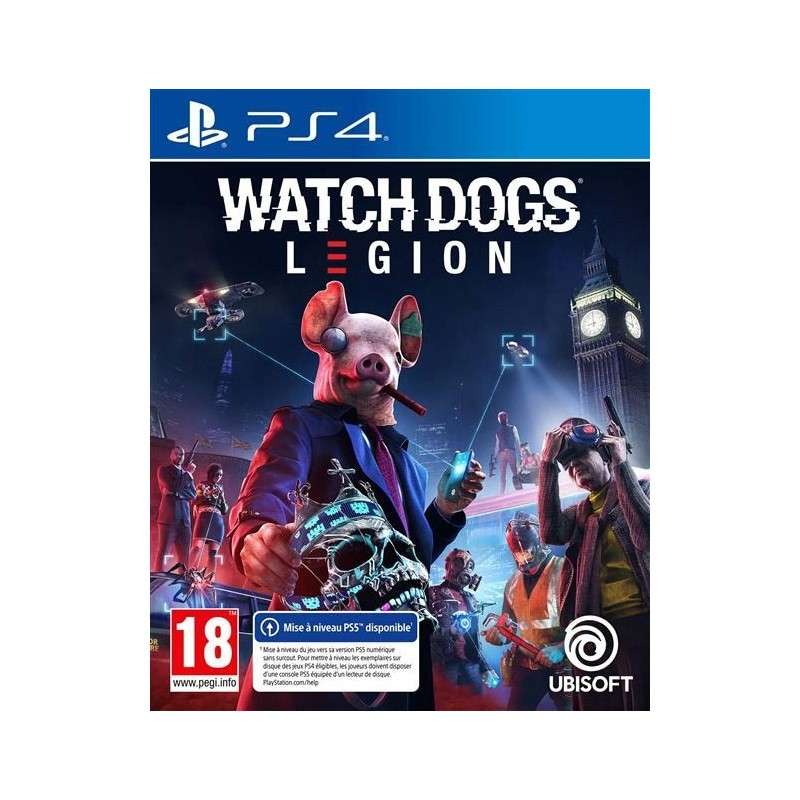 Watch Dogs Legion jeux ps4