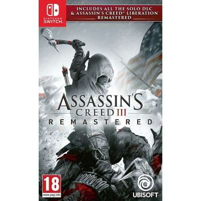 Assassin's Creed 3 remastered sur Nintendo Switch