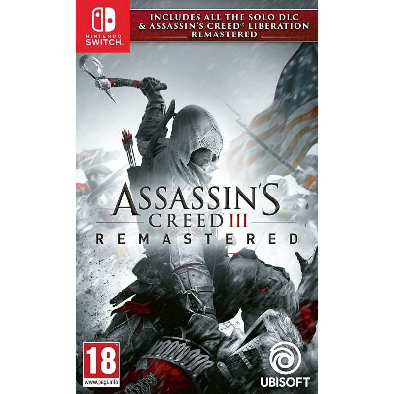 Assassin's Creed 3 remastered sur Nintendo Switch